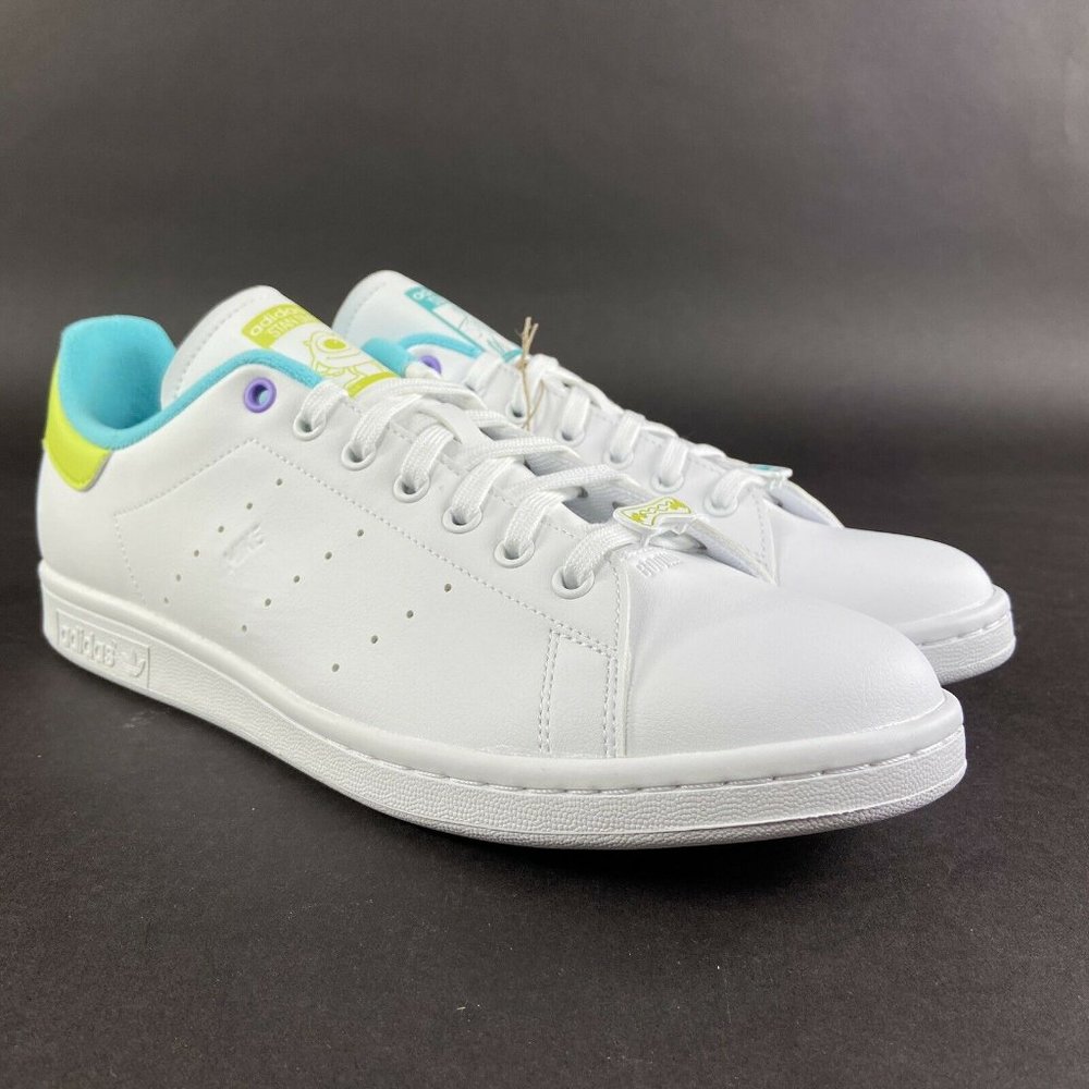 Adidas X Disney Monsters Inc. Stan Smith Cloud White Men's Shoes GZ5885 Sz 11-12 - Picture 4 of 9